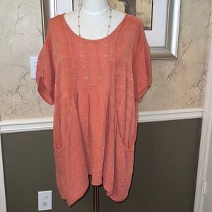 Free People Oversized Mini Dress size Small